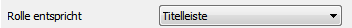 2. Filter nach Rolle