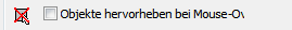 4. Objekt hervorheben