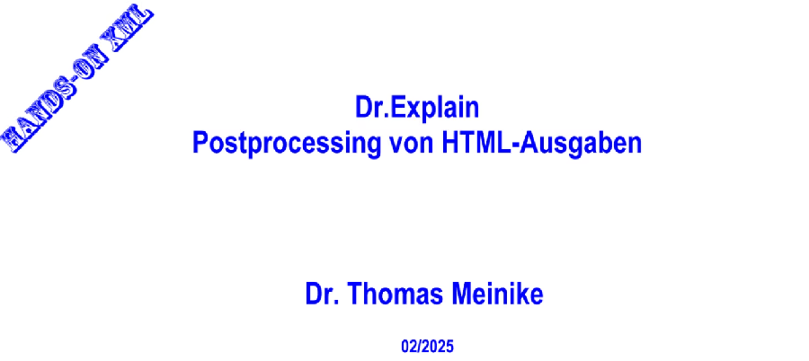 Möglichkeiten von Dr. an.Explain 6
