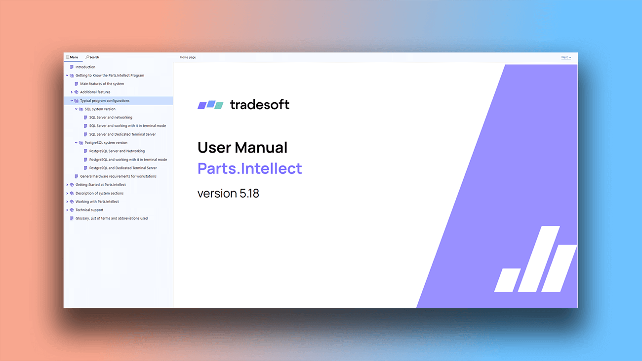 Beispiel für die Anpassung eines Benutzerhandbuchs