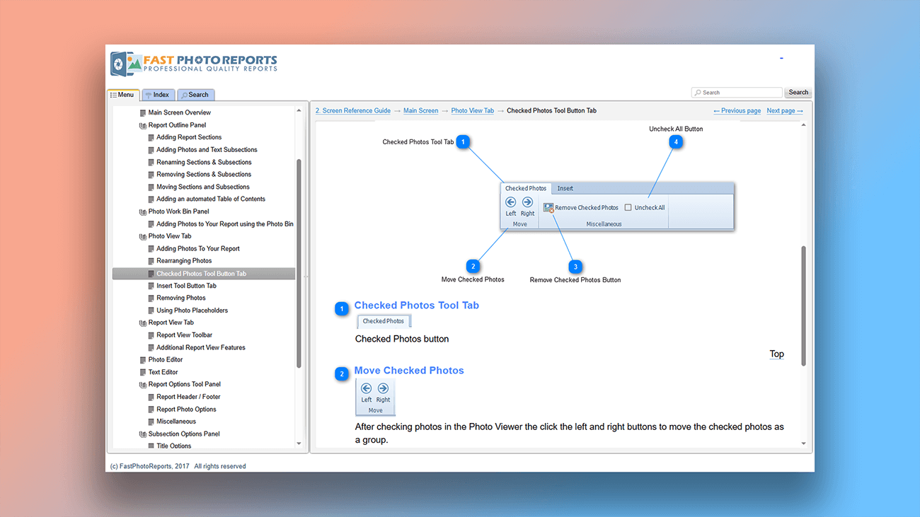 Beispiele für Benutzerhandbücher