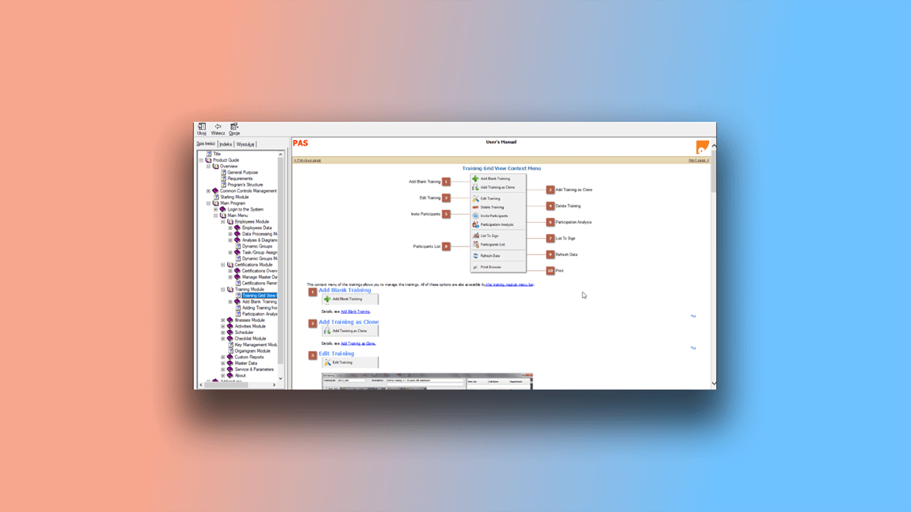 Beispiel für ein CHM-Handbuch erstellen