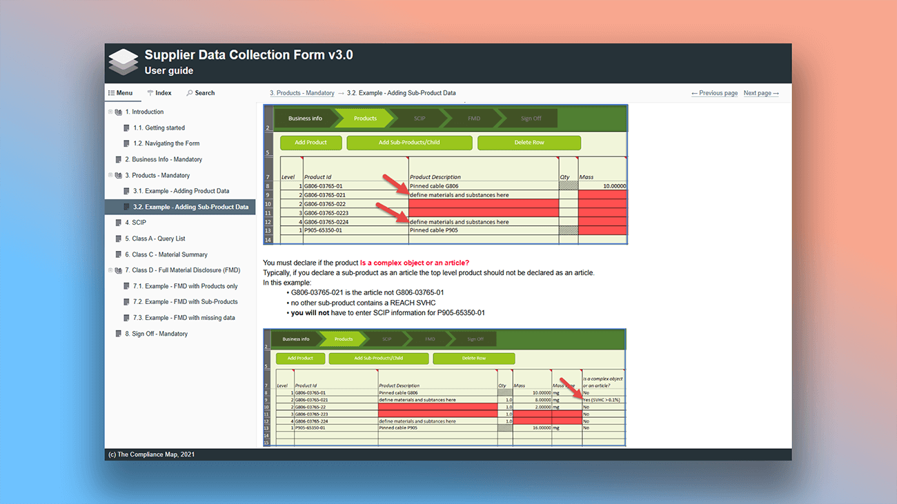 Benutzerhandbuch mit Annotationen