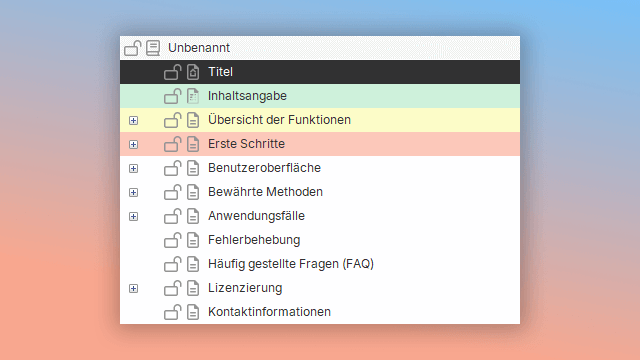 Kostenlose Vorlagen für Software-Benutzerhandbücher